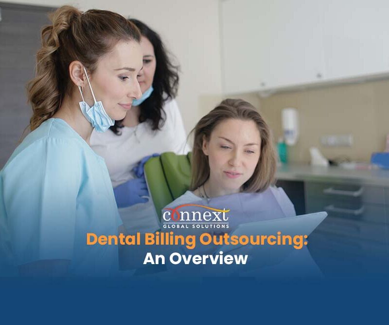 Benefits and Considerations of Dental Billing Outsourcing patient in an appointment with 2 dentists in dental clinic