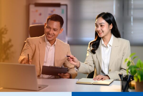 Accountants from Philippines having a meeting 